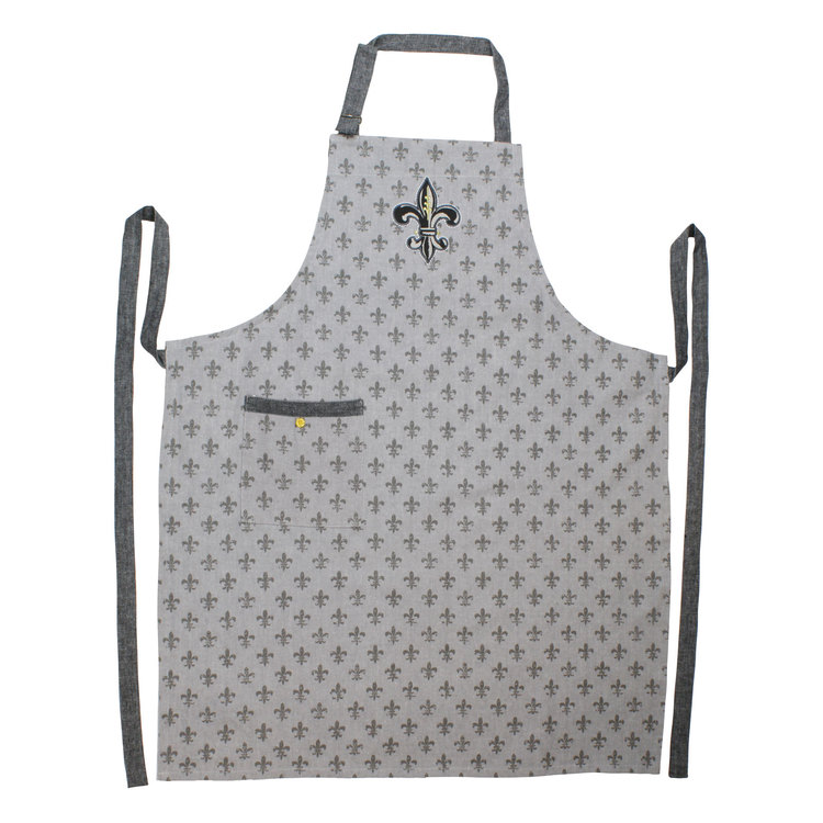 Fleur de Lis Chef Apron