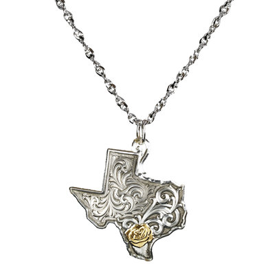 Yellow Rose of Texas Necklace