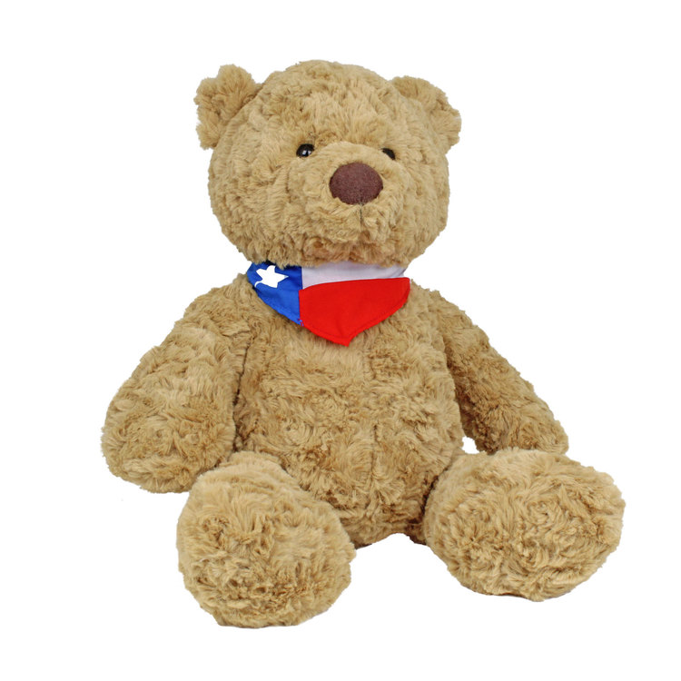 Tan Teddy Bear Belt Bag