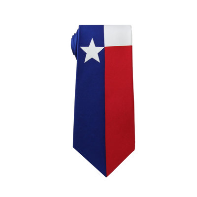 Texas State Flag Silk Tie