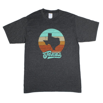 Dusk in Texas T-Shirt - Gray