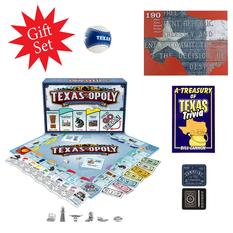 Texas Fun and Games Gift Set