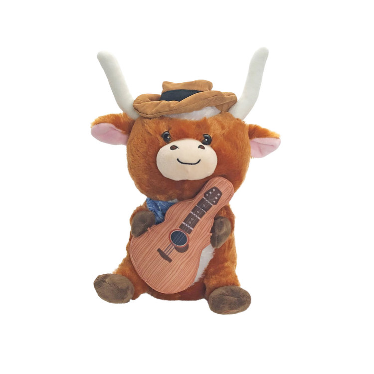 Little Austin Longhorn Musical Plush Toy
