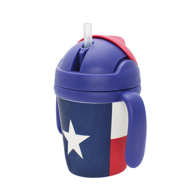 Texas State Flag Bamboo Sippy Cup
