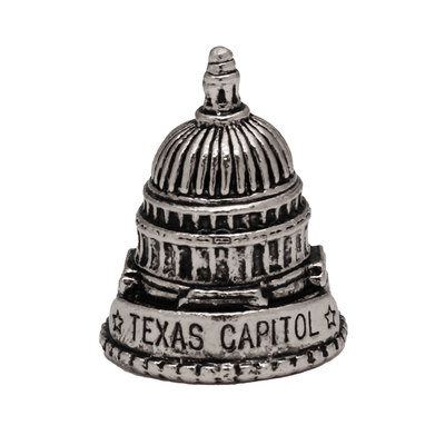 Texas State Capitol Dome Thimble - Antique Nickel Finish