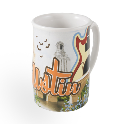 Howdy From Austin Ceramic Mug
