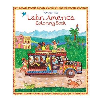 Latin America Coloring Book