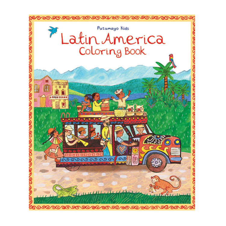 Latin America Coloring Book