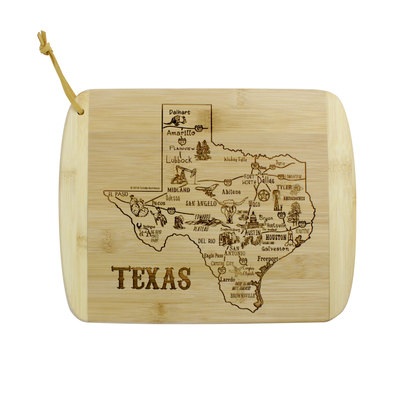 Slice of Life Texas Cutting Board