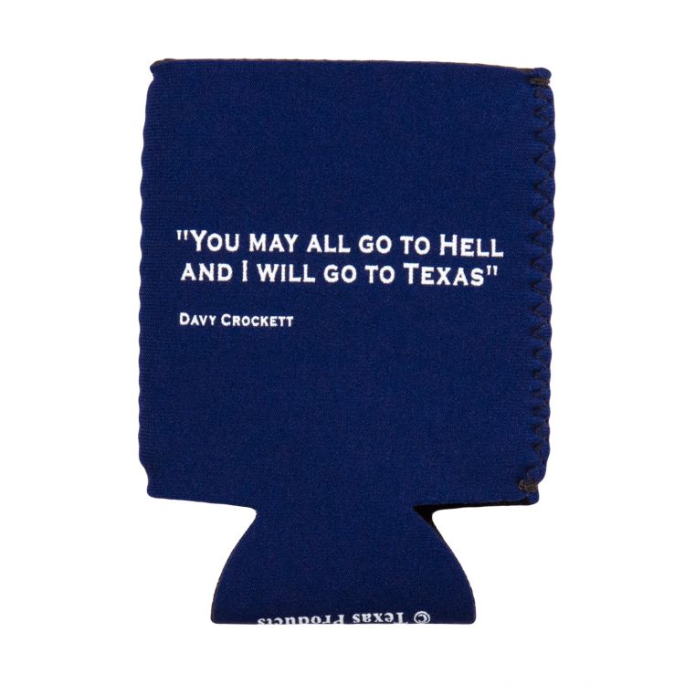 Davy Crockett Quote Koozie