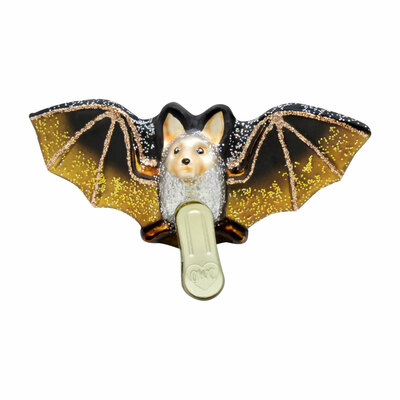Austin Bat Glass Ornament