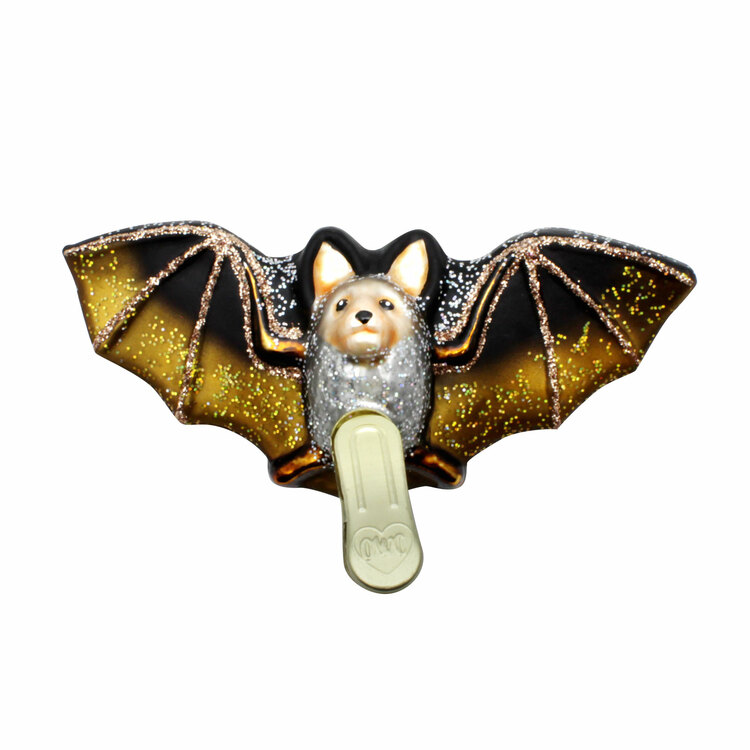 Austin Bat Glass Ornament