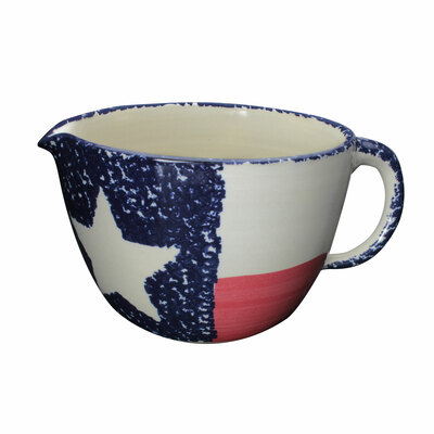 Texas State Flag Batter Bowl