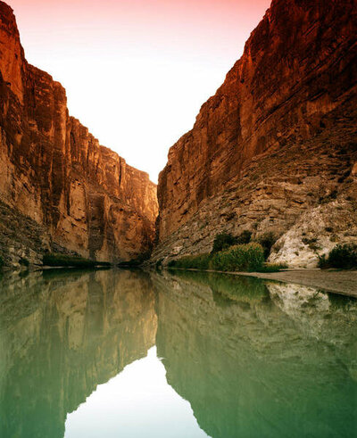 Carol Highsmith Bluffs above the Rio Grande in Big Bend National Park, Texas, 1980