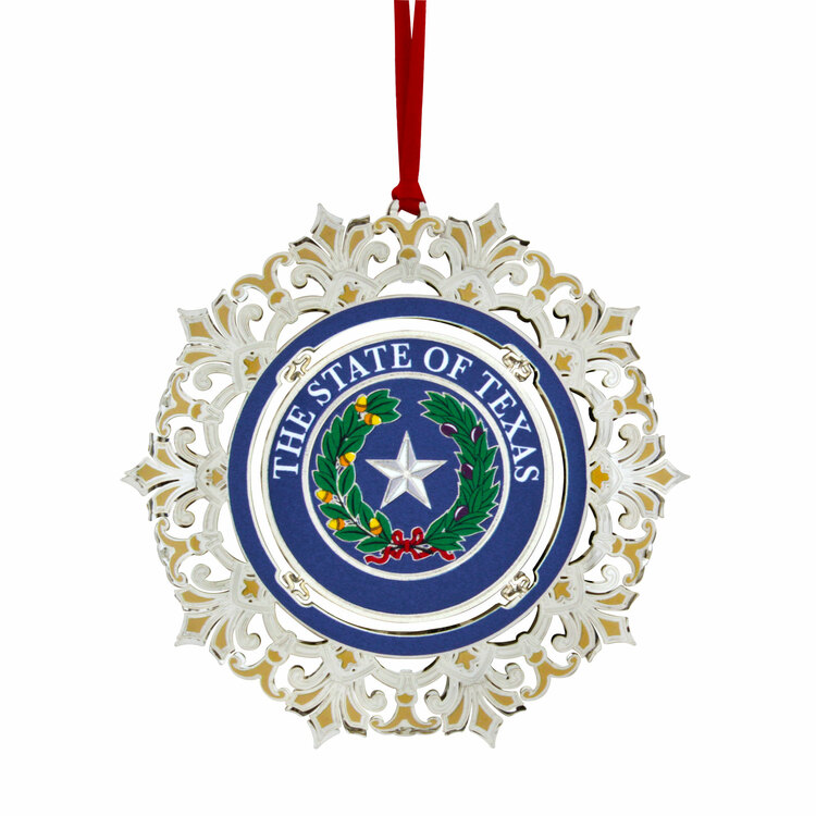 Texas State Seal Specialty Ornament