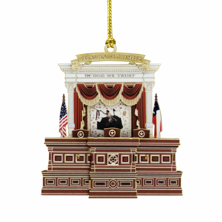 Texas House Ornament