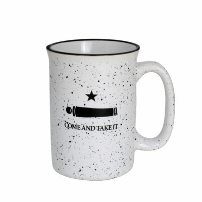 Gonzales Flag Speckled Mug