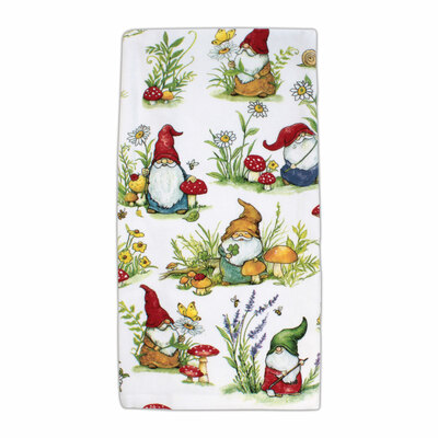 Garden Gnomes Kitchen Towel