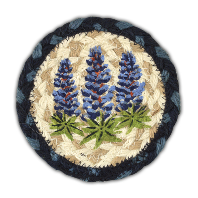 Bluebonnets Braided Coaster