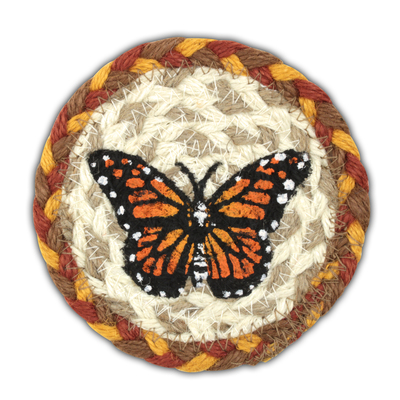 Monarch Braided Coaster
