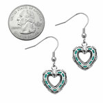 Love Conquers All Earrings  (Scale)