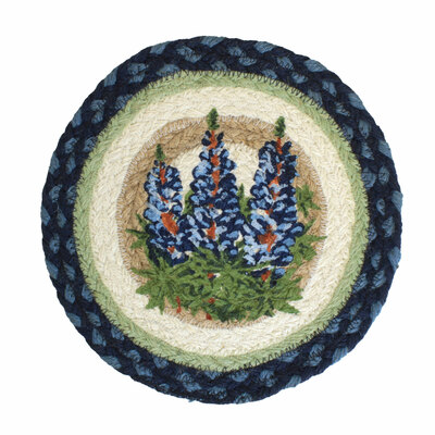 Bluebonnet Braided Trivet 10