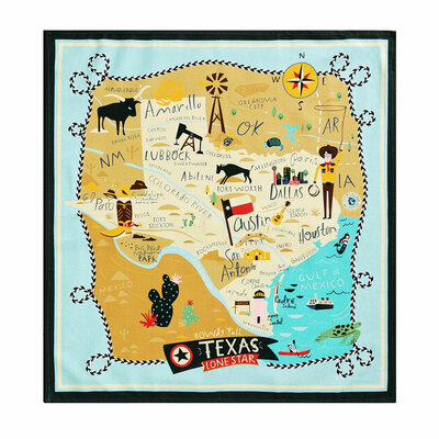 Greetings From Texas Kitchen Towel