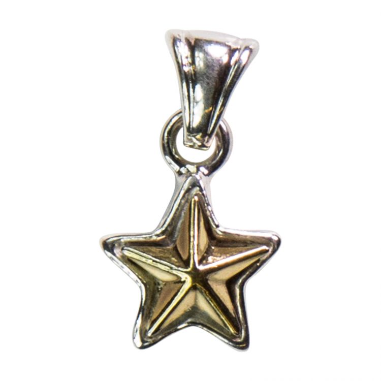 Texas Star Sterling Silver Pendant