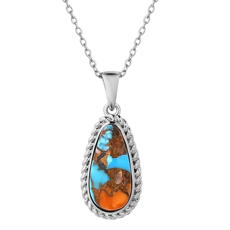 Mountain Glacier Turquoise Necklace