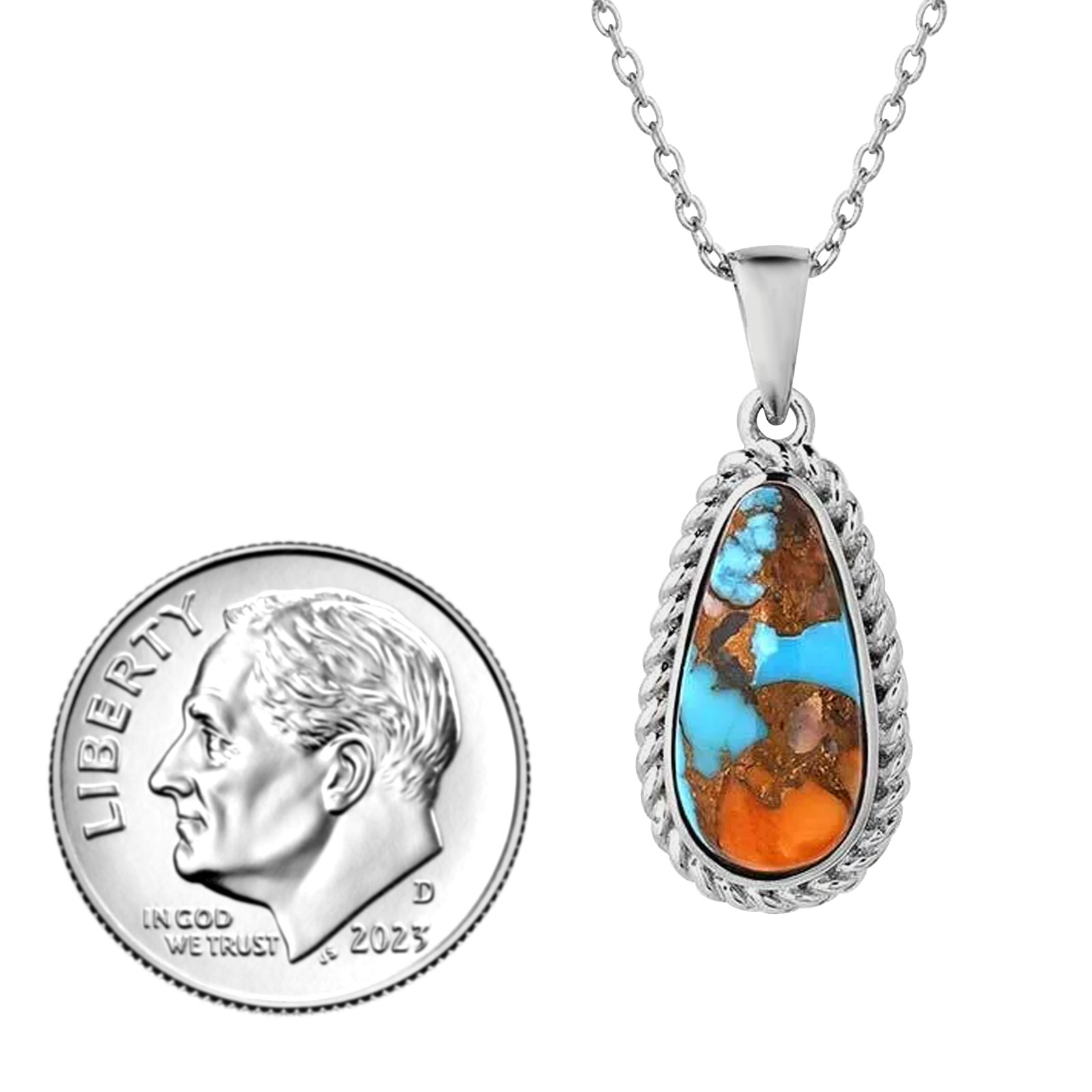 Mountain Glacier Turquoise Necklace