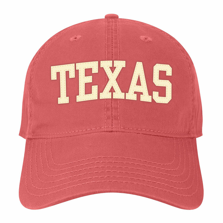  Texas Red Twill Cap