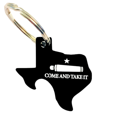 Gonzales Flat Bottle Opener Keychain (Pop-a-Top)