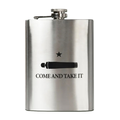Come And Take It Stainless Steel Flask