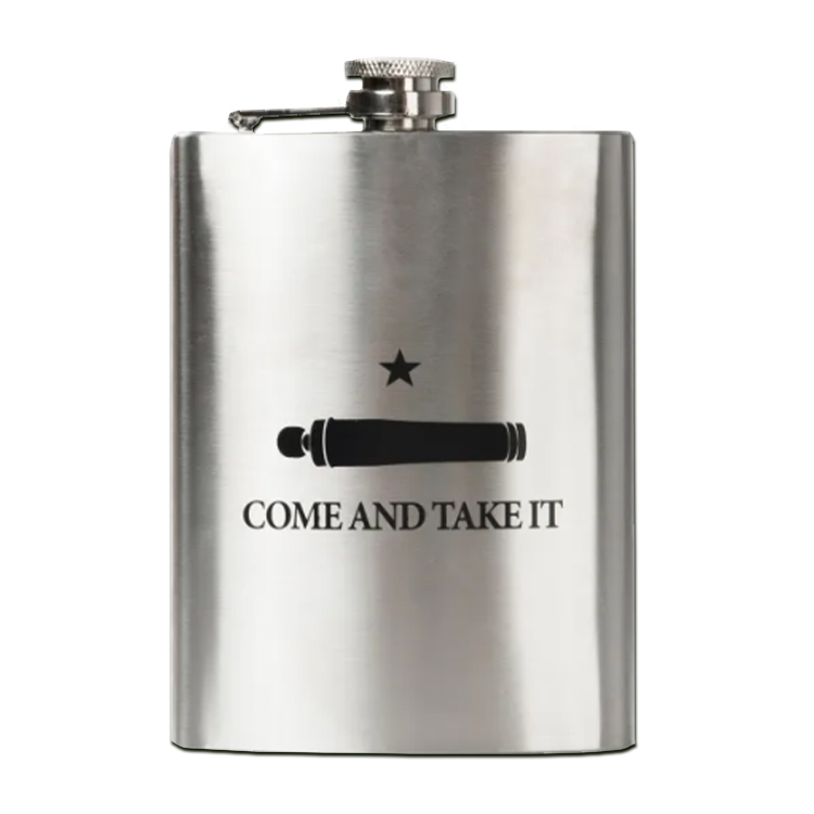 Come And Take It Stainless Steel Flask