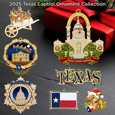2025 Texas Capitol Ornament Collection Bundle