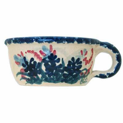 Handmade Bluebonnet Ice Cream Bowl