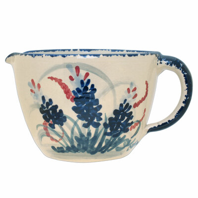 Handmade Bluebonnet Batter Bowl