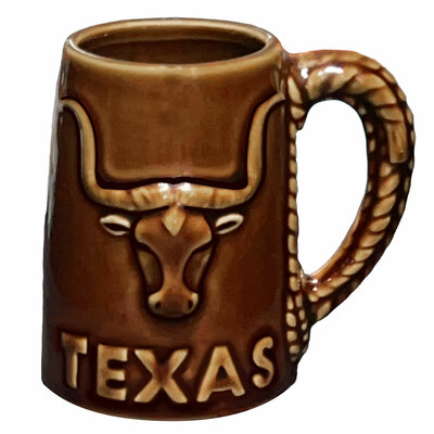 Texas Cowboy Retro Mug
