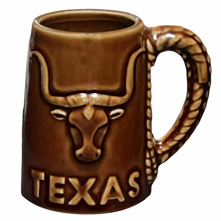Texas Cowboy Retro Mug