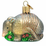 Glass Armadillo Ornament