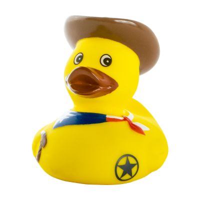 Cowboy Rubber Ducky Toy