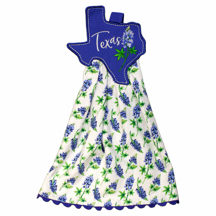 Texas Bluebonnet Towel