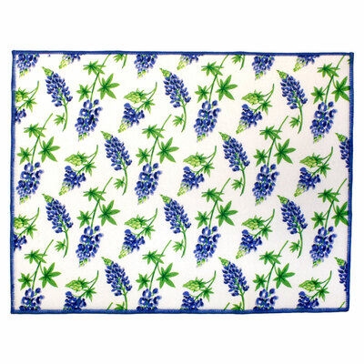 Texas Bluebonnet Drying Mat