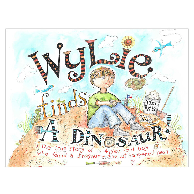 Wylie Finds A Dinosaur