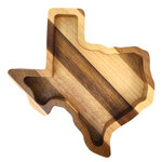 Wooden Texas Dish