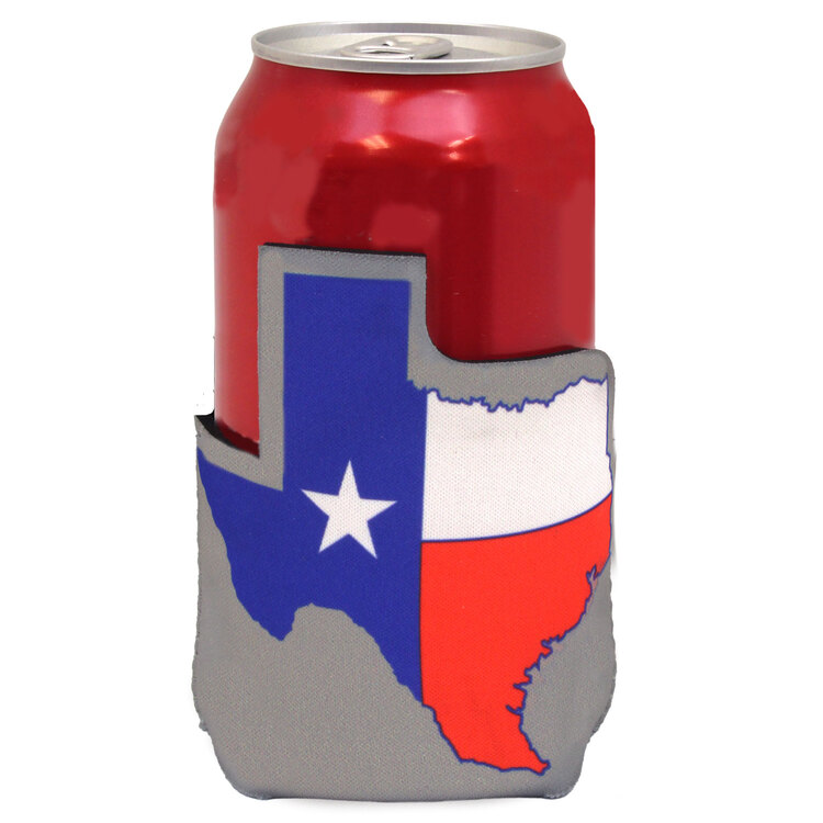 Texas Shaped Koozie