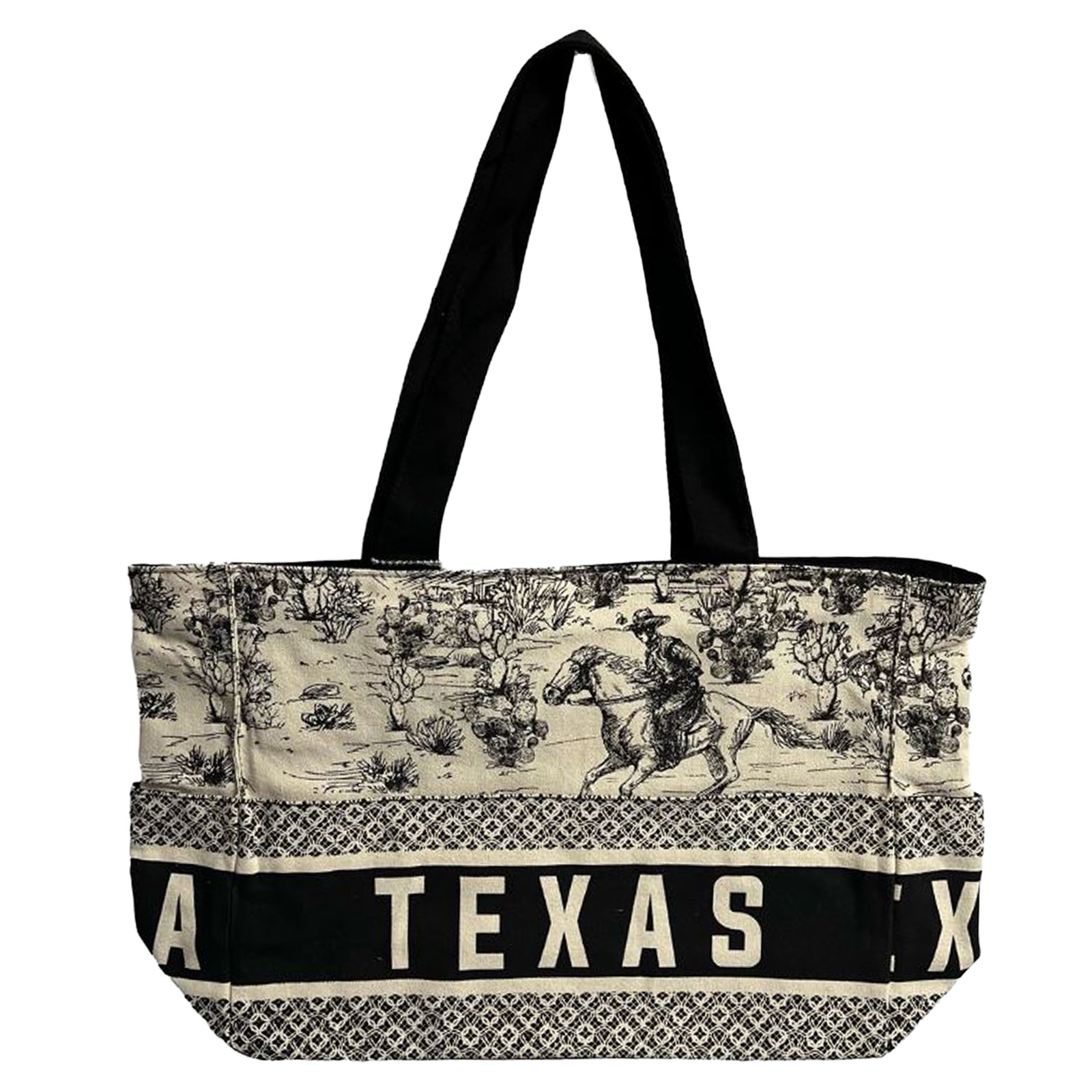 Texas Themed Tote Bag