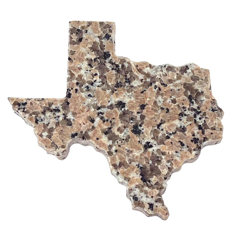 Texas Shaped Granite Coaster