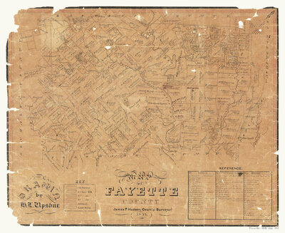 James P. Hudson Fayette County, 1843