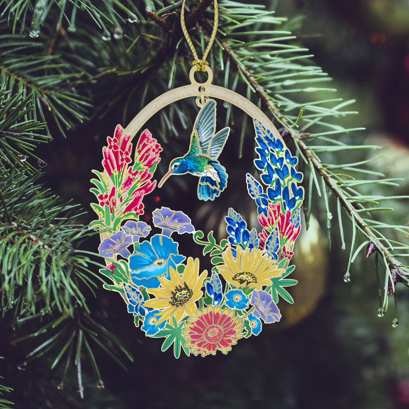 Deluxe Texas Wildflower Ornament Bundle